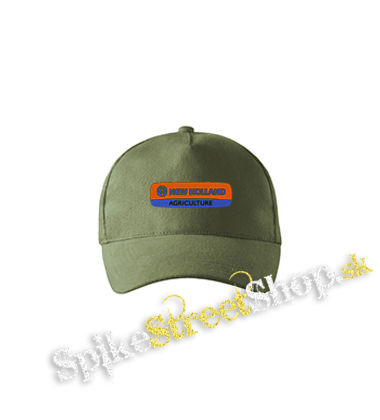 NEW HOLLAND - Agriculture Logo - olivová šiltovka army classic