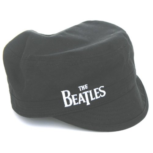 BEATLES - Drop T Logo - čierna šiltovka vojenského vzhľadu