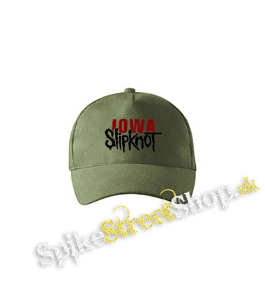 SLIPKNOT - Iowa - olivová šiltovka army classic