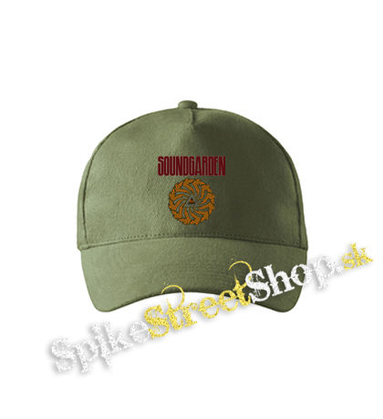 SOUNDGARDEN - Badmotorfinger Color - olivová šiltovka army classic