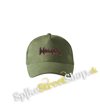WINGER - Logo - olivová šiltovka army classic