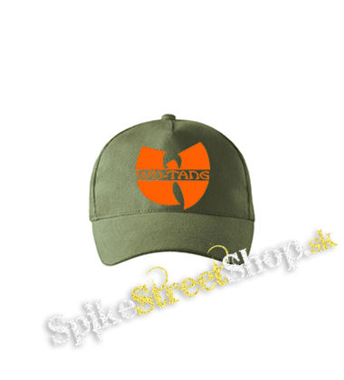 WU TANG CLAN - Yellow Logo - olivová šiltovka army classic