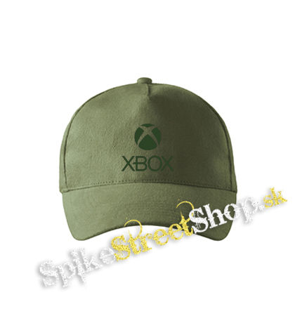 XBOX - Logo Motive 1 - olivová šiltovka army classic