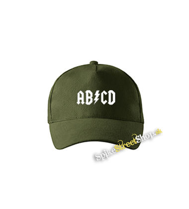 ABCD - zelená šiltovka vo farbe "military green"