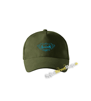 ADDISON RAE - Logo - zelená šiltovka vo farbe "military green"