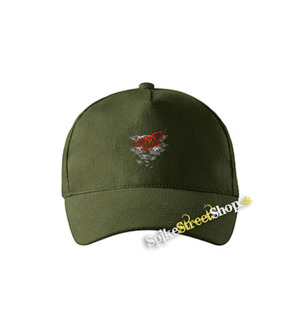 AEROSMITH - Repeat - zelená šiltovka vo farbe "military green"