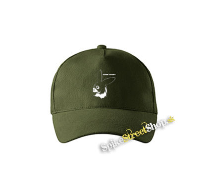ARIANA GRANDE - Portrait 5 - zelená šiltovka vo farbe "military green"