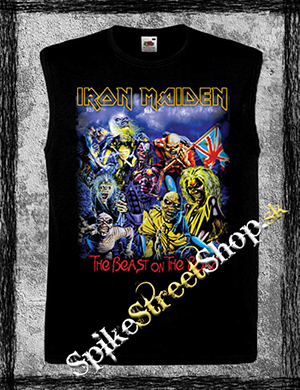 IRON MAIDEN - The Best On The Road - čierne pánske tričko bez rukávov