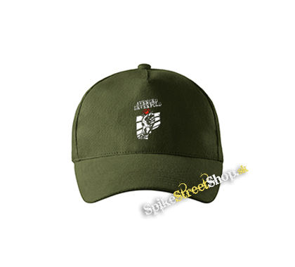 AVENGED SEVENFOLD - Rose - zelená šiltovka vo farbe "military green"