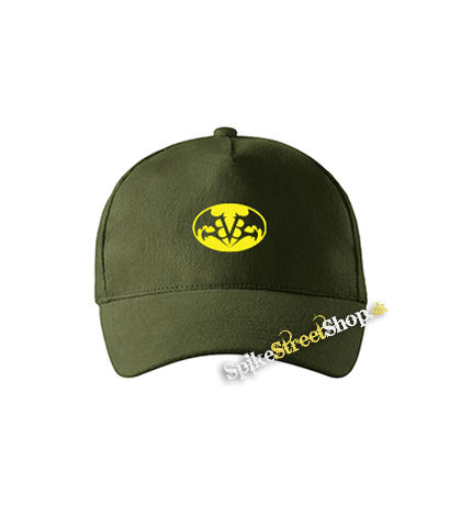 BLACK VEIL BRIDES - Batman Logo - zelená šiltovka vo farbe "military green"