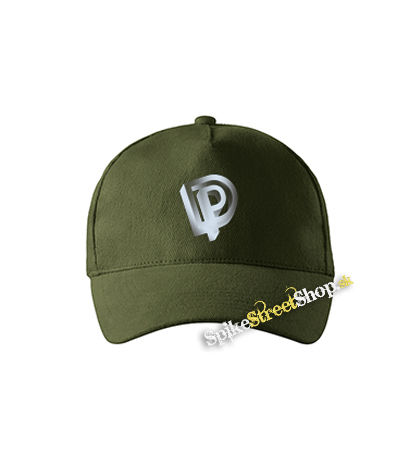DEEP PURPLE - Crest Motive 2 - zelená šiltovka vo farbe "military green"