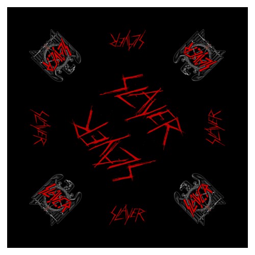 SLAYER - Black Eagle - čierna bandana šatka