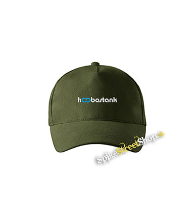 HOOBASTANK - Logo Blue - zelená šiltovka vo farbe "military green"