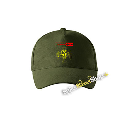 QUEENSRYCHE - Operation Mindcrime Crest - zelená šiltovka vo farbe "military green"