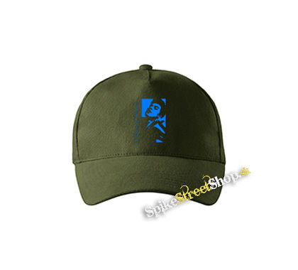SHAWN MENDES - My Darling Blue - zelená šiltovka vo farbe "military green"
