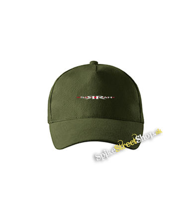 SIRRAH - Logo - zelená šiltovka vo farbe "military green"
