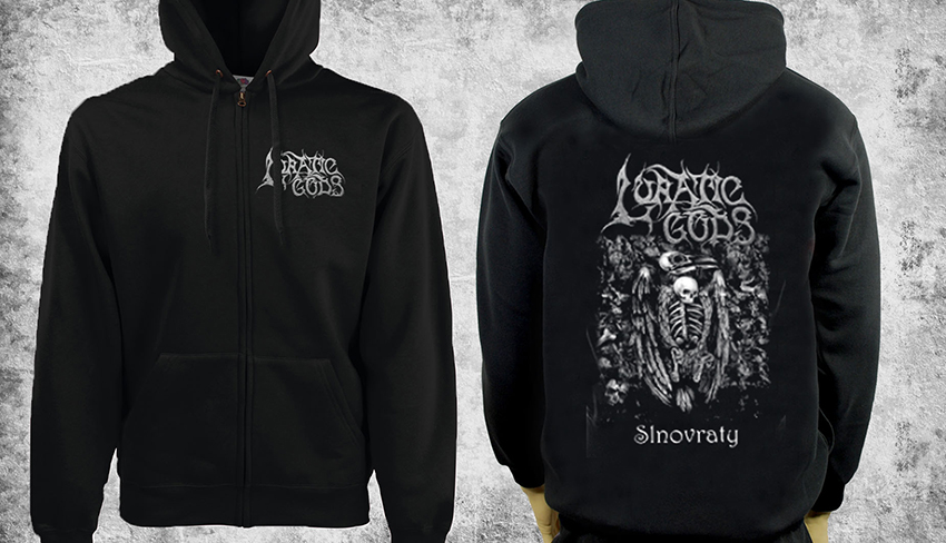 LUNATIC GODS - Slnovraty - pánska mikina na zips