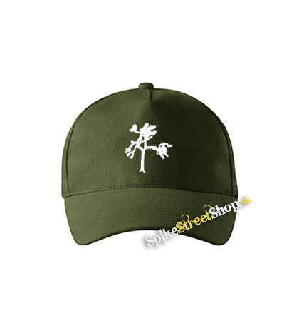 STROM - zelená šiltovka vo farbe "military green"