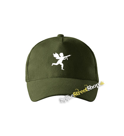 VANILLA ICE - Cupid - zelená šiltovka vo farbe "military green"