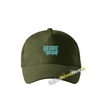 WE CAME AS ROMANS - Cyan Logo - zelená šiltovka vo farbe "military green"