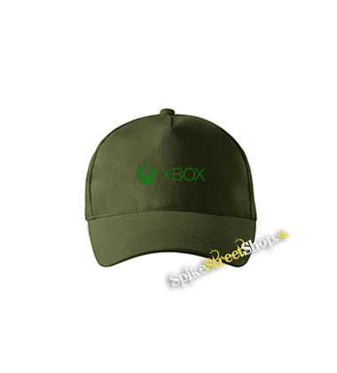 XBOX - Logo Motive 2 - zelená šiltovka vo farbe "military green"