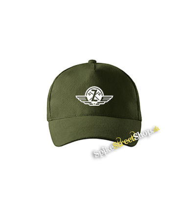 ZETOR - Znak Zetor - zelená šiltovka vo farbe "military green"