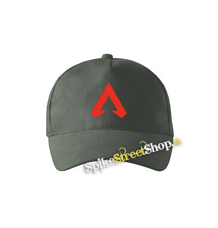APEX LEGENDS - Red Logo - šiltovka vo farbe "tmavá bridlica"