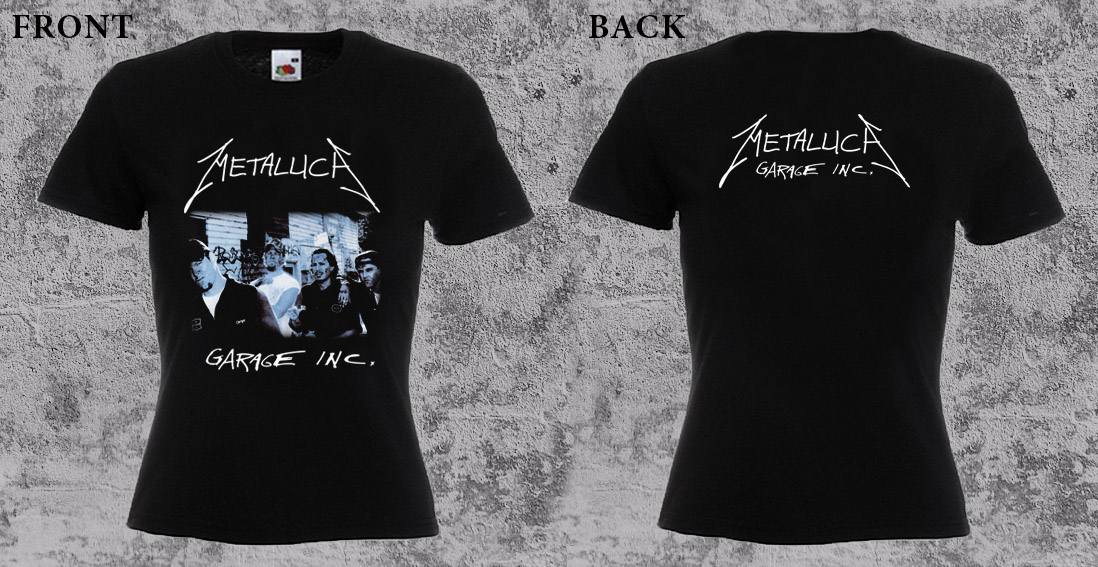 METALLICA - Garage Inc. - dámske tričko