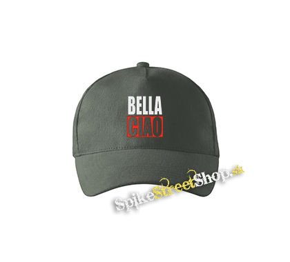 BELLA CIAO - šiltovka vo farbe "tmavá bridlica"