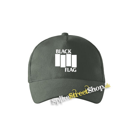 BLACK FLAG - Logo Crest - šiltovka vo farbe "tmavá bridlica"