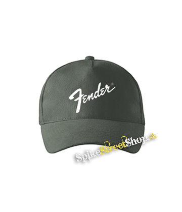 FENDER - Logo - šiltovka vo farbe "tmavá bridlica"