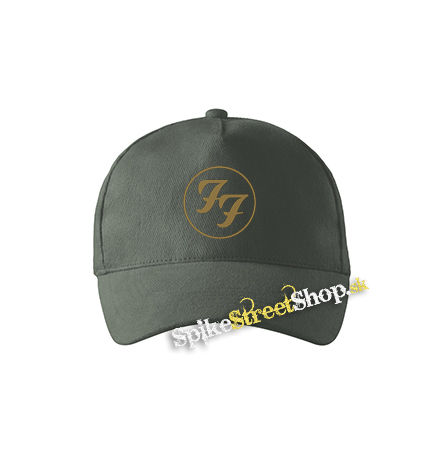 FOO FIGHTERS - Gold Logo - šiltovka vo farbe "tmavá bridlica"