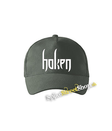 HAKEN - Logo - šiltovka vo farbe "tmavá bridlica"