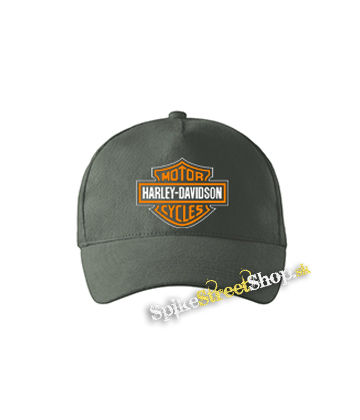 HARLEY-DAVIDSON MOTORCYCLES - šiltovka vo farbe "tmavá bridlica"