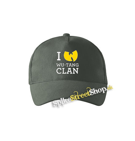 I LOVE WU TANG - šiltovka vo farbe "tmavá bridlica"
