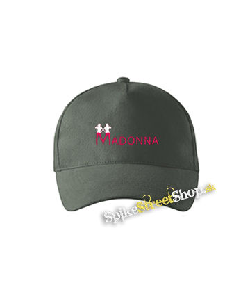 MADONNA - Logo Color - šiltovka vo farbe "tmavá bridlica"