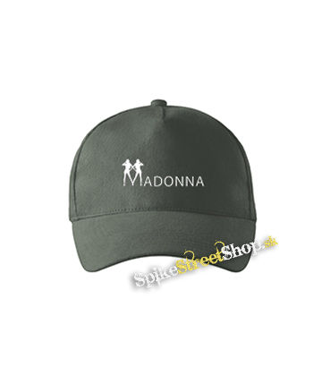 MADONNA - Logo - šiltovka vo farbe "tmavá bridlica"
