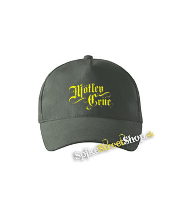 MOTLEY CRUE - Logo - šiltovka vo farbe "tmavá bridlica"