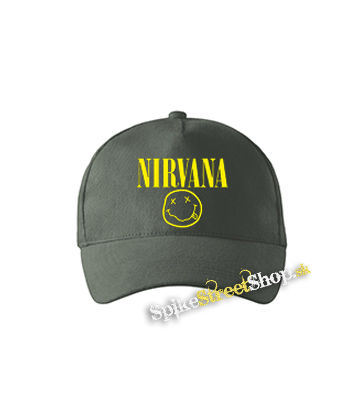 NIRVANA - Big Smile Motive 2 - šiltovka vo farbe "tmavá bridlica"