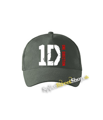 ONE DIRECTION - Red Logo - šiltovka vo farbe "tmavá bridlica"