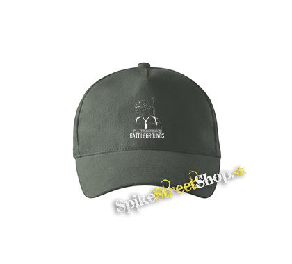 PUBG - Crest - šiltovka vo farbe "tmavá bridlica"