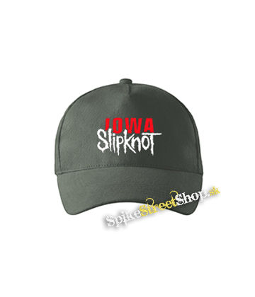 SLIPKNOT - Iowa - šiltovka vo farbe "tmavá bridlica"