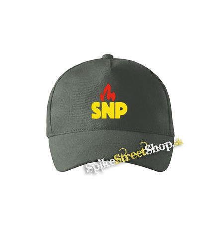 SNP - Slovenské Národné Povstanie - šiltovka vo farbe "tmavá bridlica"