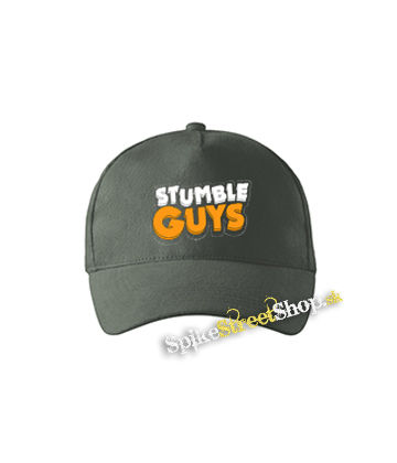 STUMBLE GUYS - Logo - šiltovka vo farbe "tmavá bridlica"