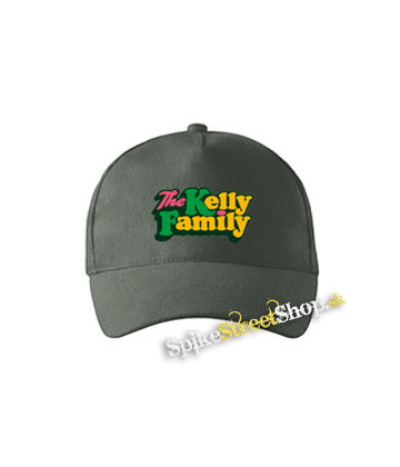 THE KELLY FAMILY - Logo Colour - šiltovka vo farbe "tmavá bridlica"