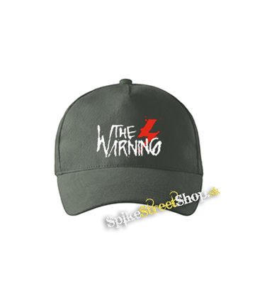 THE WARNING - Logo - šiltovka vo farbe "tmavá bridlica"