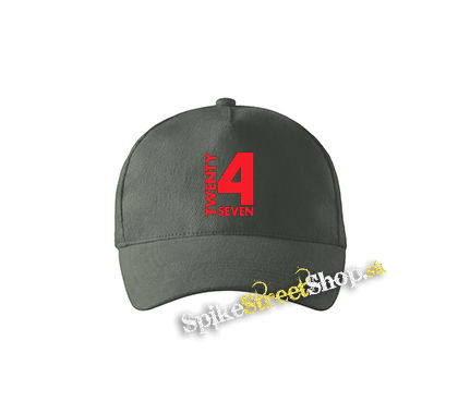 TWENTY FOR SEVEN - Logo - šiltovka vo farbe "tmavá bridlica"