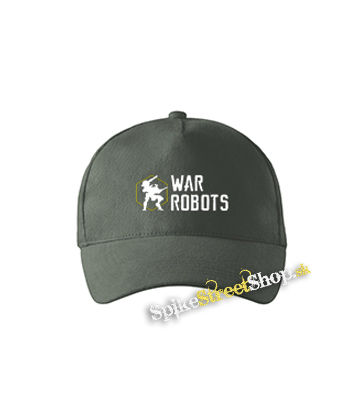 WAR ROBOTS - šiltovka vo farbe "tmavá bridlica"