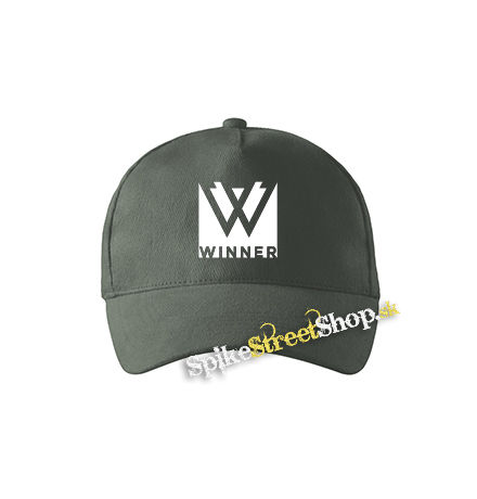 WINNER - Logo K-Pop Band Motive 2 - šiltovka vo farbe "tmavá bridlica"