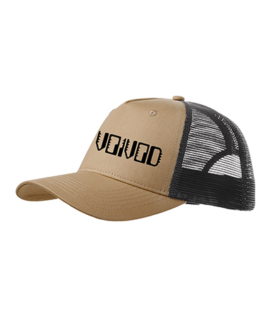 VOIVOD - Logo Nothingface - pieskovočierna sieťkovaná šiltovka model "Trucker Cap"
